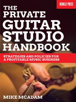 cover image of The Private Guitar Studio Handbook